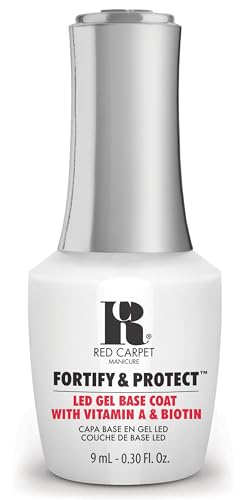 RC Red Carpet Manicure Fortify & Protect LED Gel, Base Coat