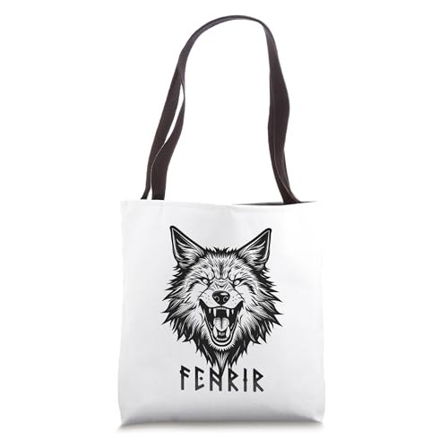 Fenrir Wolf Of Odin Old Norse Mythology Viking Celtic Fenris Tote Bag