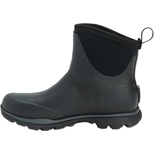Muck Boot mens Arctic Excursion Ankle Snow Boot, Black, 13 US