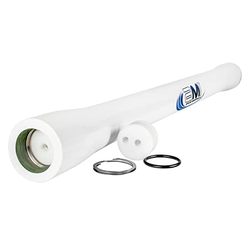 Seawater RO Membrane Housing for 2.5' x 21' SWRO Membrane | 1200 psi Fiberglass | Replacement Pressure Vessel for WaterMaker | Fits M-S2521A & SW30-2521| PV2521A1200E (For 2.5' x 21' Membrane)