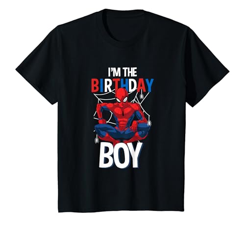 Marvel Comics Spider-Man Classic I'm The Birthday Boy T-Shirt