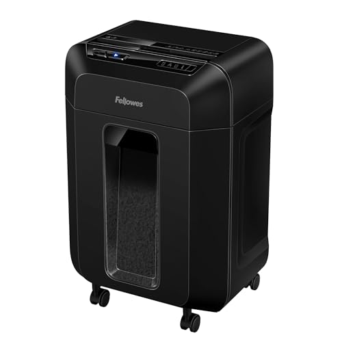 Fellowes AutoMax 100MA 100-Sheet Micro-Cut Autofeed 2-in-1 Paper Shredder for Office/Small Office