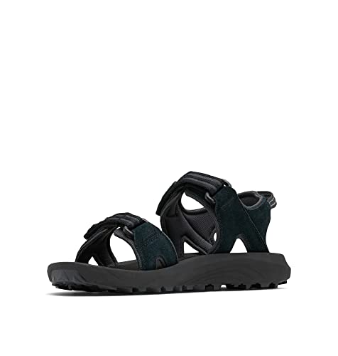 Columbia Women's Trailstorm Hiker 2 Strap Sport Sandal, Black/Light Cloud, 9