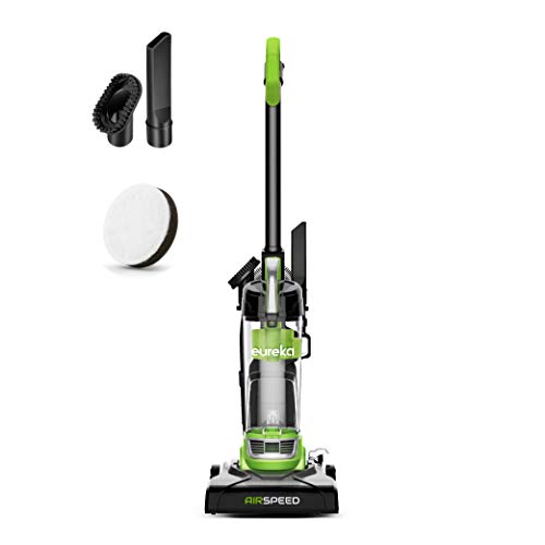 Eureka Powerful Bagless Upright Carpet and Floor AirSpeed Ultra-Lightweight Vacuum Cleaner, w/Replacement Filter, Green