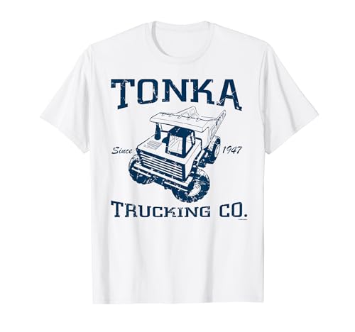 Tonka Trucking Co. Since 1947 Vintage Trucker Logo T-Shirt