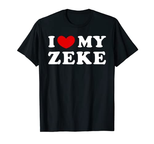 I Love My Zeke, I Heart My Zeke T-Shirt