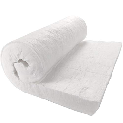 Lynn Manufacturing Kaowool Ceramic Fiber Insulation, 2' Thick x 15' x 24', 2400F Fireproof Insulation Blanket, 3033E