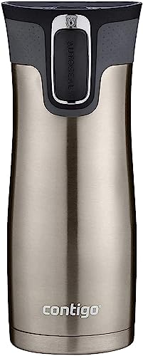 Contigo West Loop Stainless Steel Vacuum-Insulated Travel Mug with Spill-Proof Lid