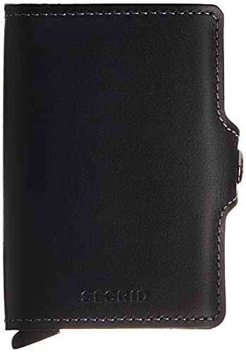 Secrid Twinwallet Vintage Black Leather Wallet