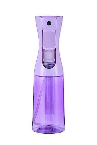 Vimas Continuous Spray Bottles, Refillable Water Spray Bottles for Cooking, Cleaning, Hairstyling, Skin Care & Plants 7 oz/200ml (Purple)
