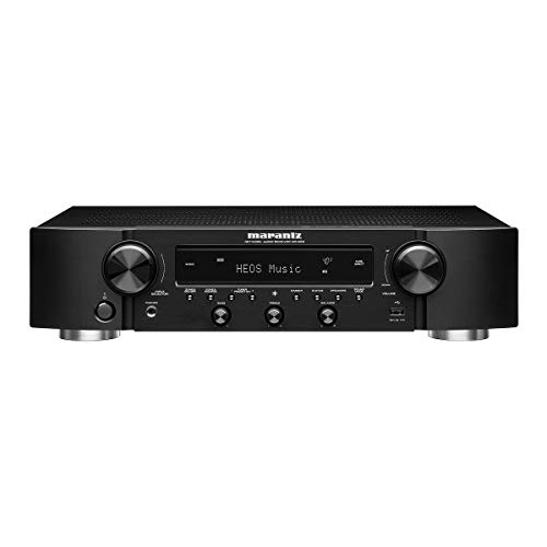 Marantz NR1200 AV Receiver (2019 Model), 2-Channel Home Theater Amp, Wi-Fi, Bluetooth, Heos + Alexa, Immersive Audio, Auto Low Latency Mode, Smart Home Automation (Discontinued by Manufacturer)