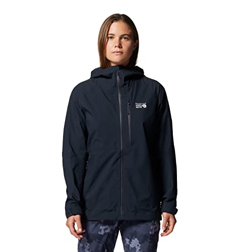 Mountain Hardwear Women's Stretch Ozonic Jacket, Dark Zinc, Medium