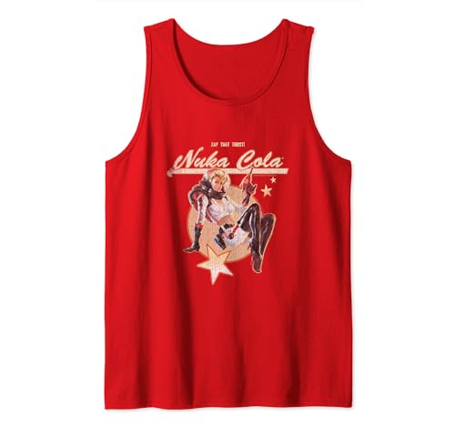 Fallout Video Game Retro Nuka Cola Ad Tank Top