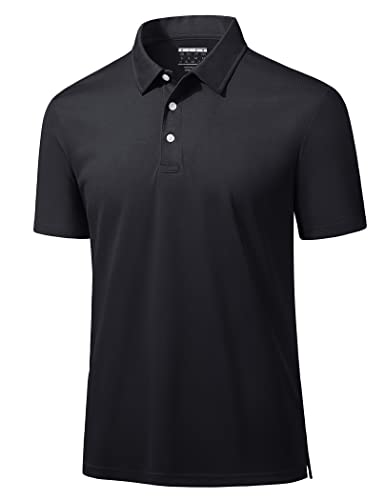 MAGCOMSEN Mens Polo Shirts Golf Shirts Workout T-Shirt Fishing Shirts Athletic Polo Short Sleeve Casual Shirt Summer Shirts Army Shirts