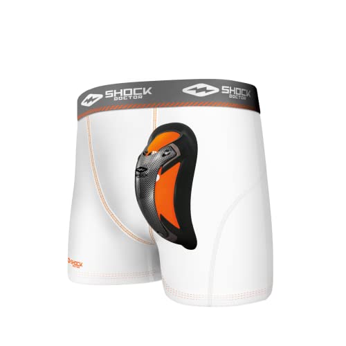 Ultra Pro Boxer Comp Short w/Ultra Cup Wht M/M