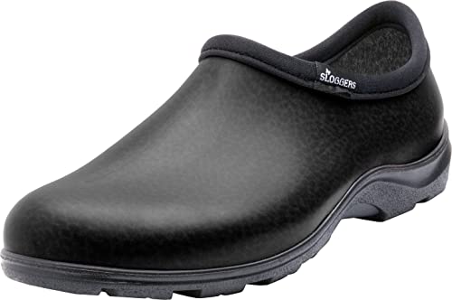 Sloggers Shoe's Men's Waterproof Comfort Rain, Black, 12