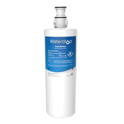 Waterdrop 3US-AF01 Undersink Water Filter, Replacement for Filtrete 3US-AF01, 3US-AS01, Aqua-Pure AP Easy C-CS-FF, WHCF-SRC, WHCF-SUFC, WHCF-SUF, NSF/ANSI 42 Certified, Pack of 1