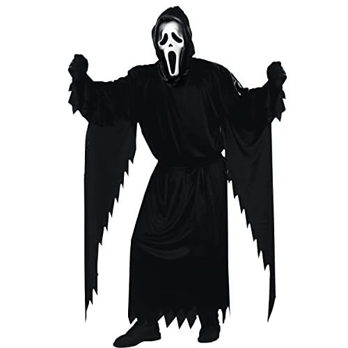 Fun World Costumes Adult Scream Costume, Black, One Size