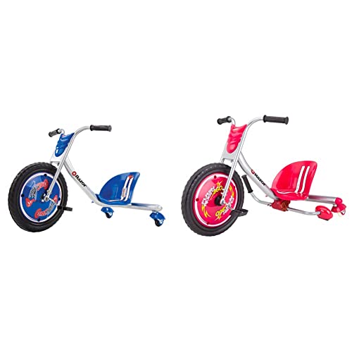 Razor RipRider 360 Caster Trike for Kids Ages 5+ and Razor FlashRider 360 Caster Trike