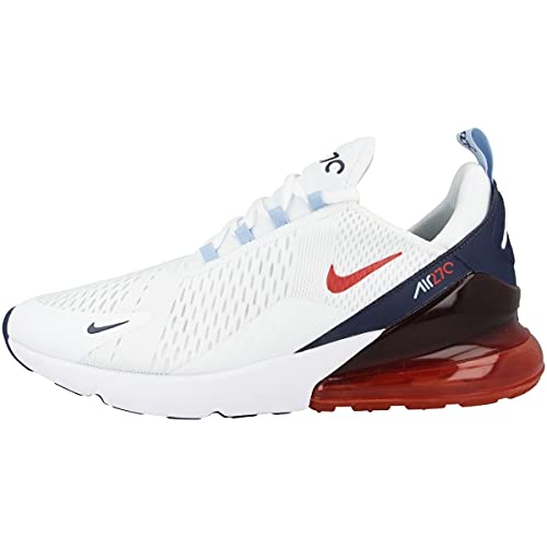 Nike Men's Low-top Trainer, White Chile Red Midnight Navy, 10.5 US
