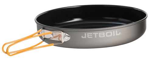Jetboil 10-Inch Non Stick Camping Cookware Fry Pan for Jetboil Camping and Backpacking Stoves