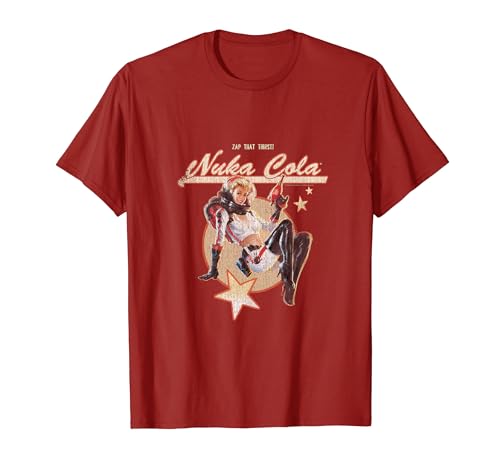 Fallout Video Game Retro Nuka Cola Ad T-Shirt