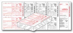 EGP IRS Approved 1099-R 6 Part Laser Tax Form Set, for 25 Recipients