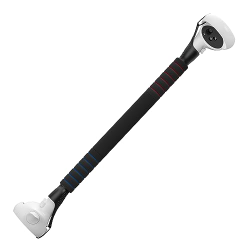 AMVR Beat Saber Handles Attachment for Oculus Quest 2, VR Controller Extension Grips Accessories Long Sticks Arms Extender Compatible with Meta Quest 1/Rift S to Play Kayak VR Mirage, Gift for Kids