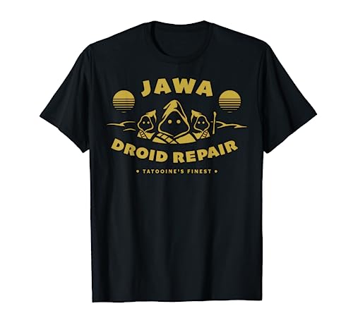 Star Wars Jawa Droid Repair Tatooine's Finest Disney+ T-Shirt