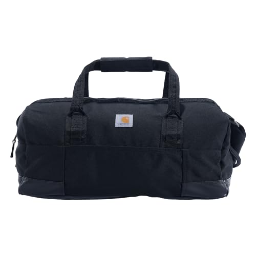 Carhartt Essential Classic Duffel, Heavy-Duty Gear Bag for Jobsite, Gym, & Travel, Black, 120L