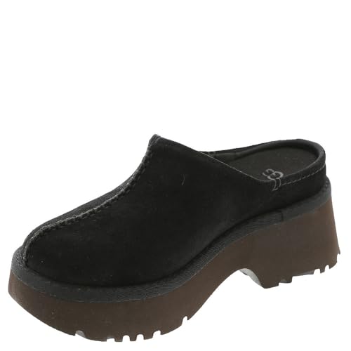 UGG Women's New Heights Clog, Black, 7