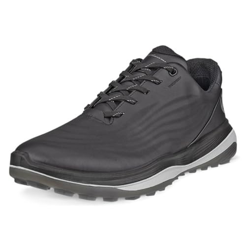 ECCO Men's LT1 Hybrid Waterproof Golf Shoe, Black, 10-10.5