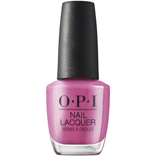 OPI Nail Lacquer, Cool Opaque & Bright CremeFinish Pink Nail Polish, Up to 7 Days of Wear, Chip Resistant & Fast Drying, Spring '24, Your Way Collection, Without a Pout, 0.5 fl oz