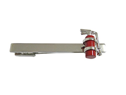 Kiola Designs Fire Extinguisher Square Tie Clip