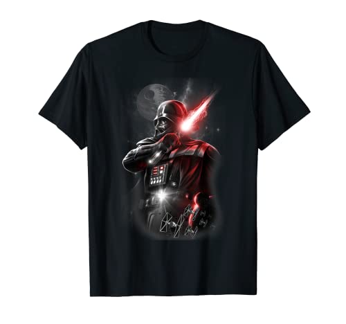 Star Wars Darth Vader Lightsaber Portrait T-Shirt