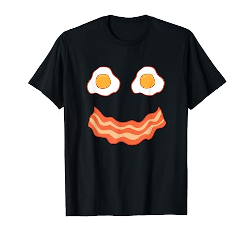 Egg And Bacon Egg And Bacon Face Brunch Breakfast T-Shirt