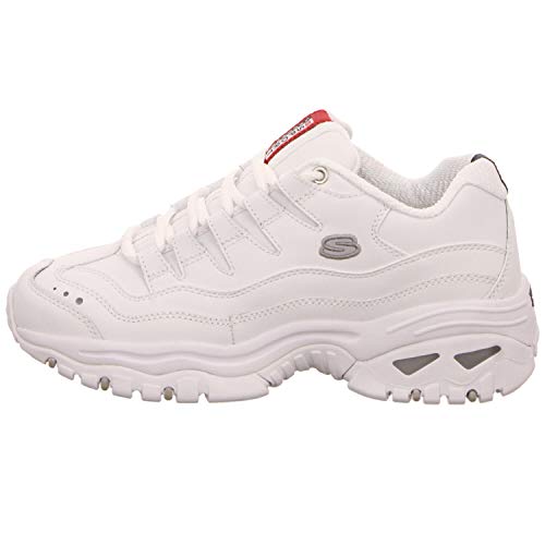 Skechers Sport Women's Energy Sneaker,White/Millennium,9 M US