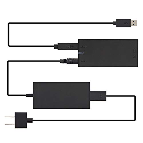 E EGOWAY Kinect Adapter for Xbox One S, Xbox One X, Windows PC - Power Supply for Xbox 1S, 1X Kinect 2.0 Sensor - Kinect Adapter for PC Windows 10, 8.1, 8