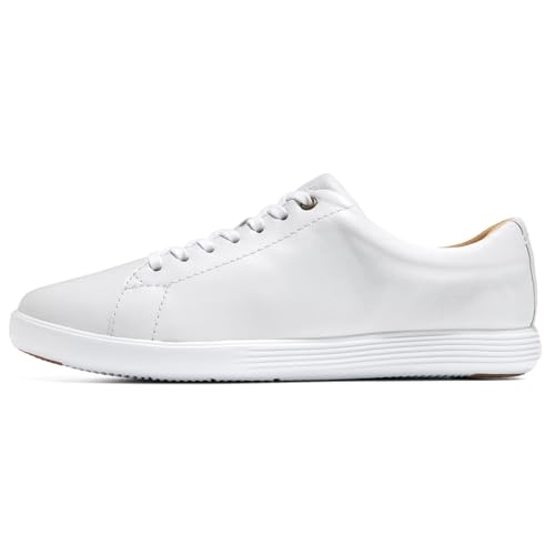 Cole Haan womens Grand Crosscourt Ii Sneaker, Bright White Leather/Optic White, 6.5 US