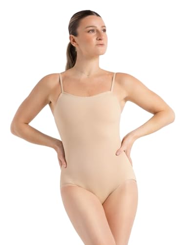 Capezio Women's Camisole Leotard, Nude, Small