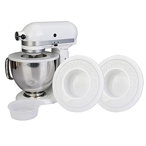 2 Pack Mixers Bowl Covers for KitchenAid 4.5-5 Quart Tilt-Head Stand Mixers Bowl Covers Lid