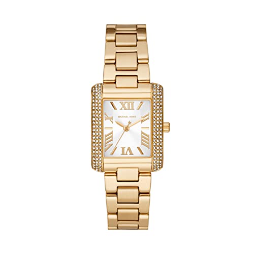 Michael Kors Emery Three-Hand Gold-Tone Stainless Steel Women's Watch (Model: MK4640)