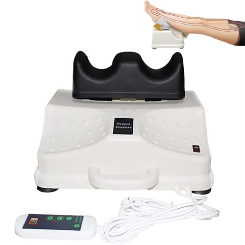 Fitness Blood Chi Machine, Swing Foot Massager with Remote Control and Handle, Time and 10 Gear Speed Adjustable, Improve Lymphatic and Blood Flow, for Swelling Alleviate, Relax Muscles