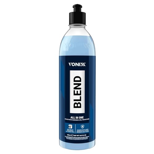 Vonixx Blend All in One | Single-Step Polishing Compound for Flawless Finish and Long-Lasting Protection | Carnauba Gloss and SiO2 Ceramic Resistance | Up to 4 Months | 16.9 fl oz (500 ml)