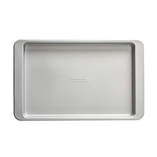 KitchenAid 10x15in Nonstick Aluminized Steel Baking Sheet, Silver