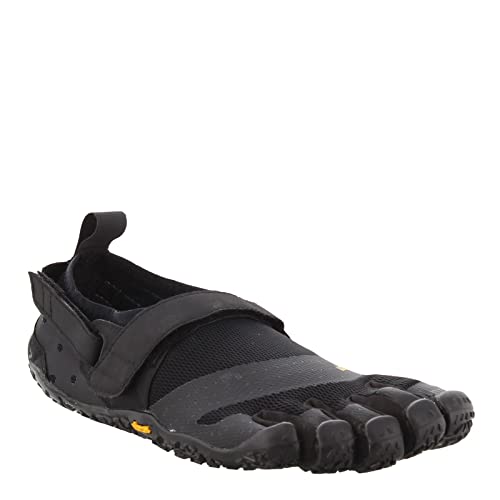 Vibram Men's FiveFingers V-Aqua Water Shoe, Black, 44 EU / 10.5-11 US