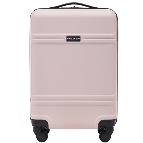 Travelers Club Skyline Spinner Luggage, Filmy, 20-Inch Carry-On