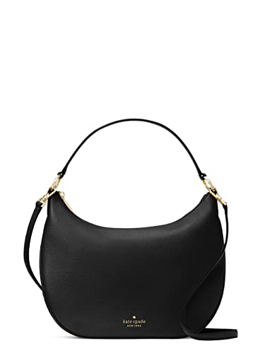 Kate Spade Weston Leather Shoulder Crossbody Bag Purse Handbag (Black)