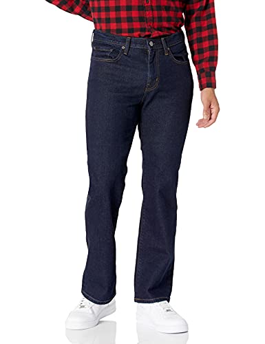 Amazon Essentials Men's Straight-Fit Bootcut Jean, Rinsed, 36W x 30L