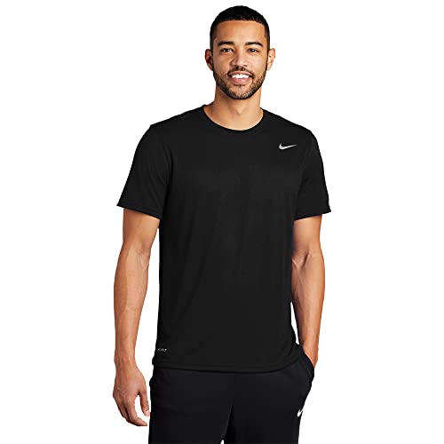 Nike Men's Legend Short Sleeve Tee, Black, L